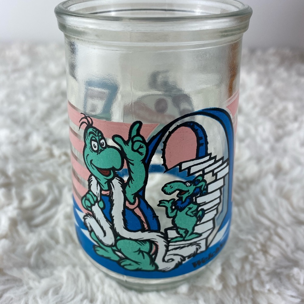 Vtg Welch's Glass Yertie The Turtle & Friend 1996